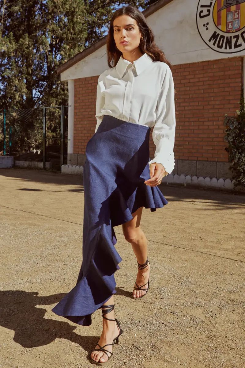 VEGA SKIRT IN NAVY