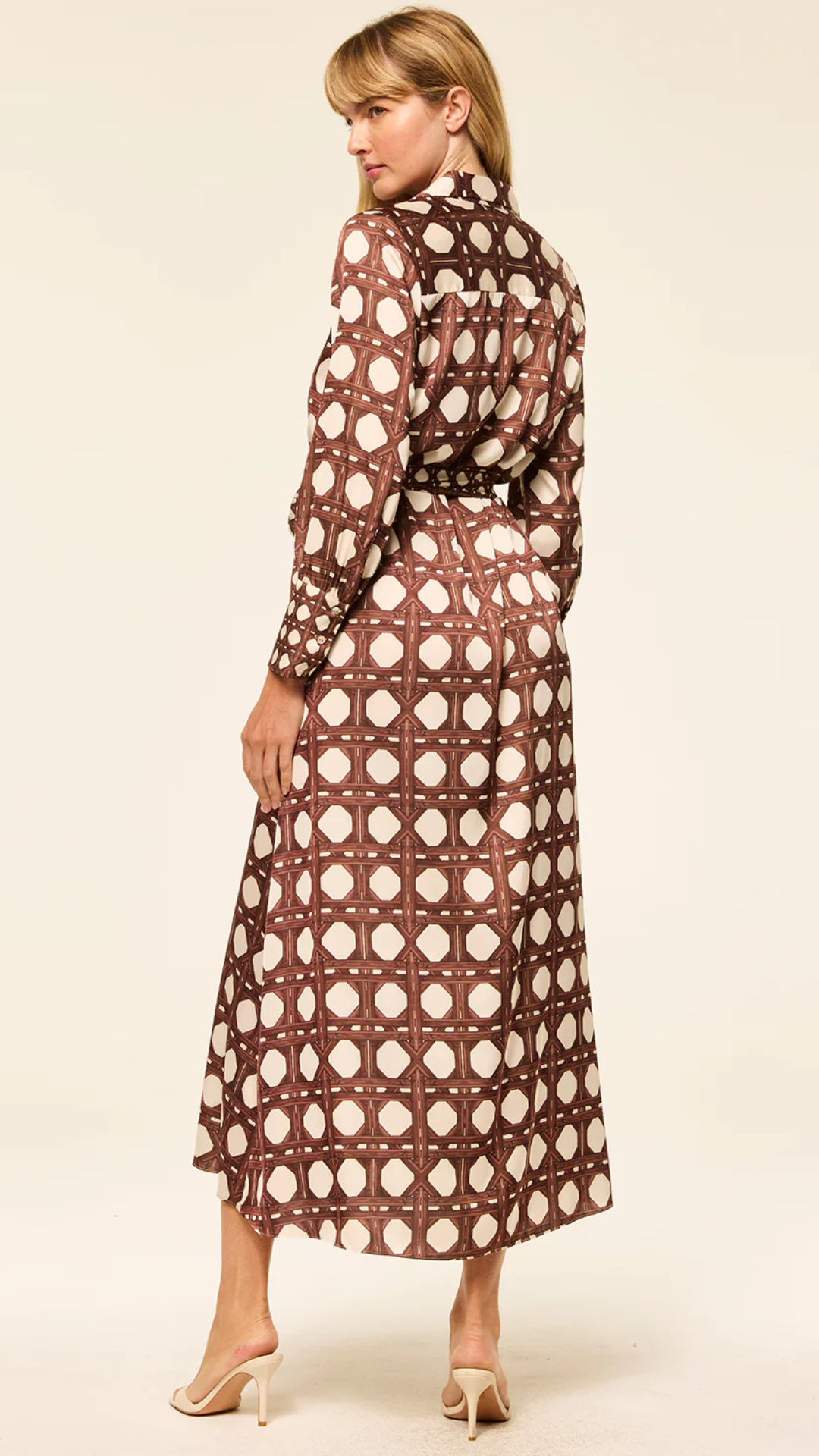 Herminia Dress Chocolate