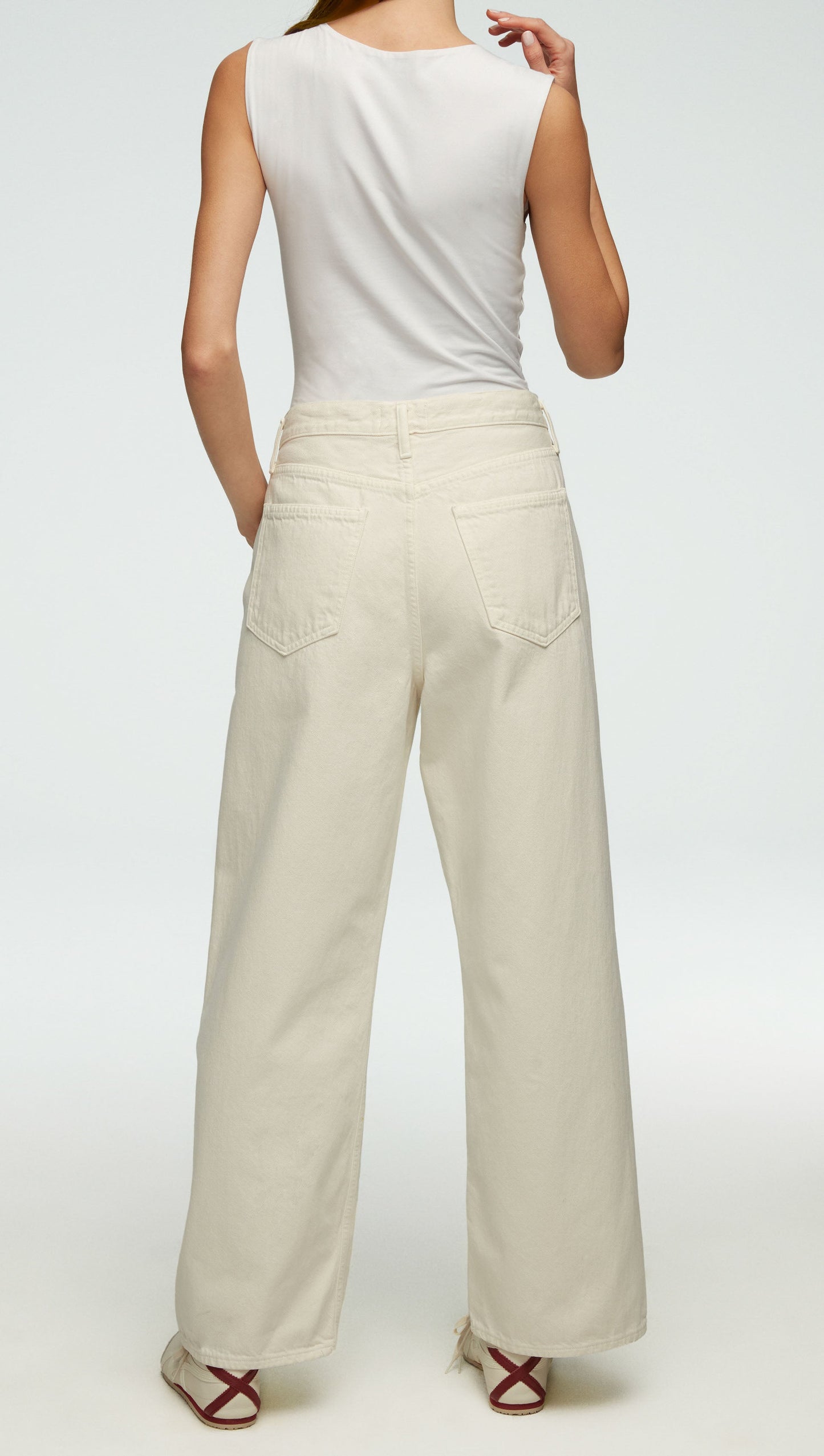AGOLDE x Low Slung Baggy | Sesame