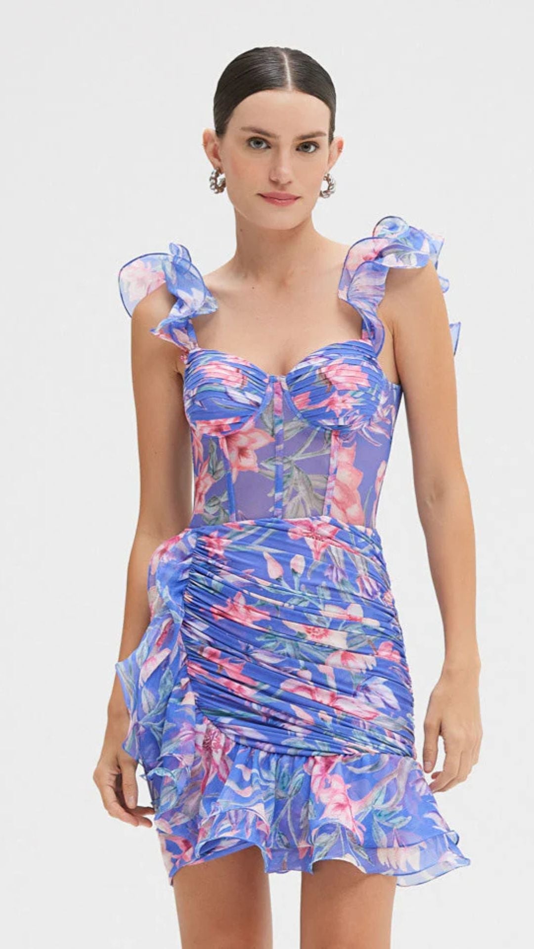 Amaryllis Flutter Dress
