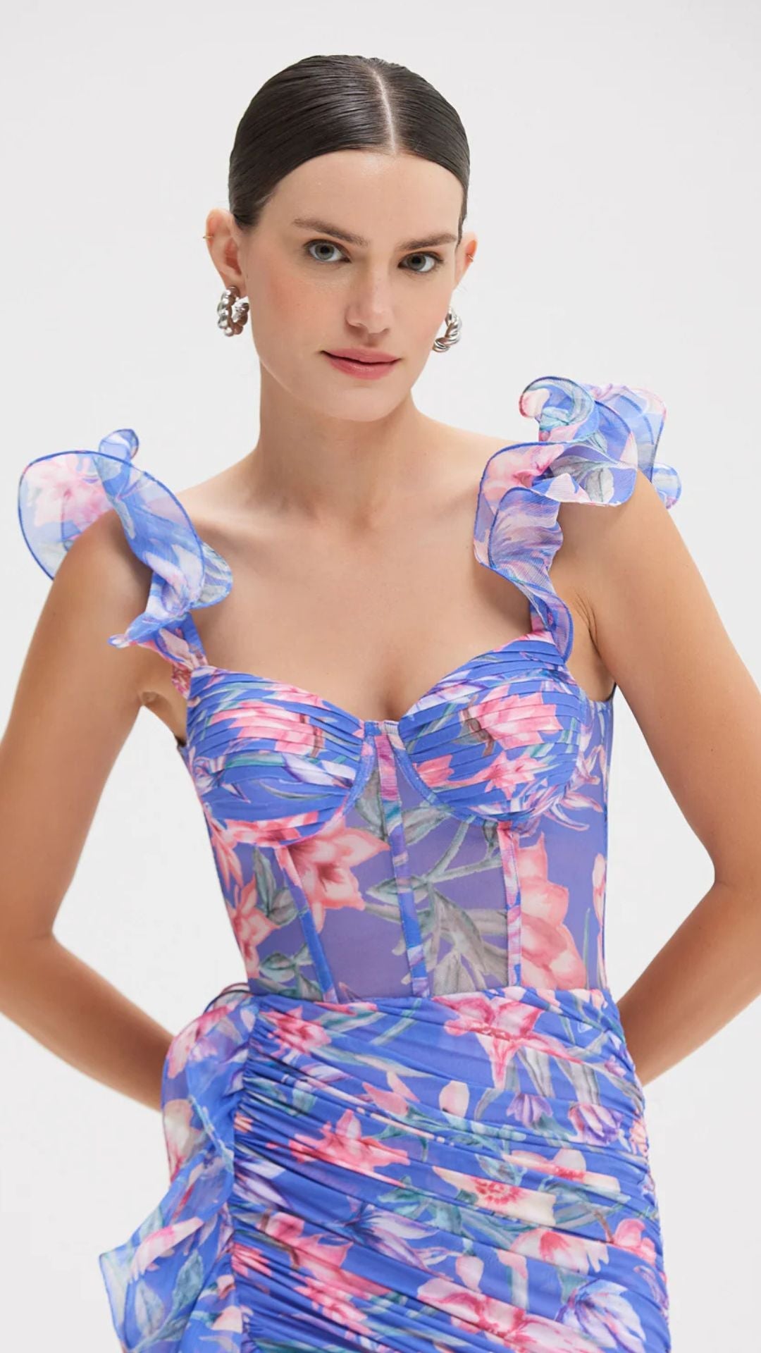 Amaryllis Flutter Dress