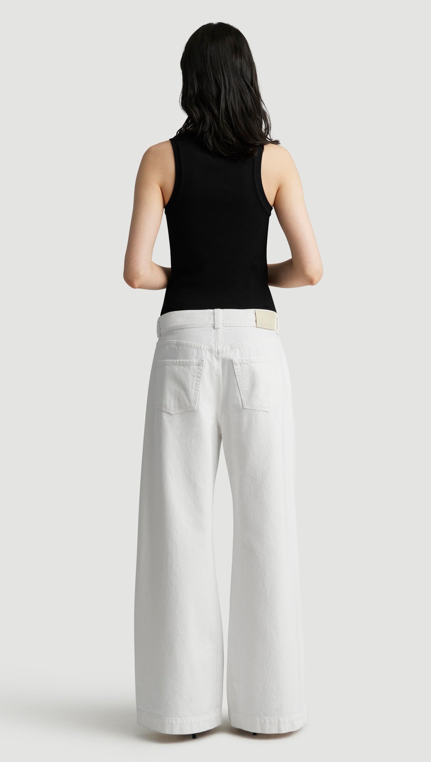 Beverly Trouser in Regenerative Cotton | Crescent