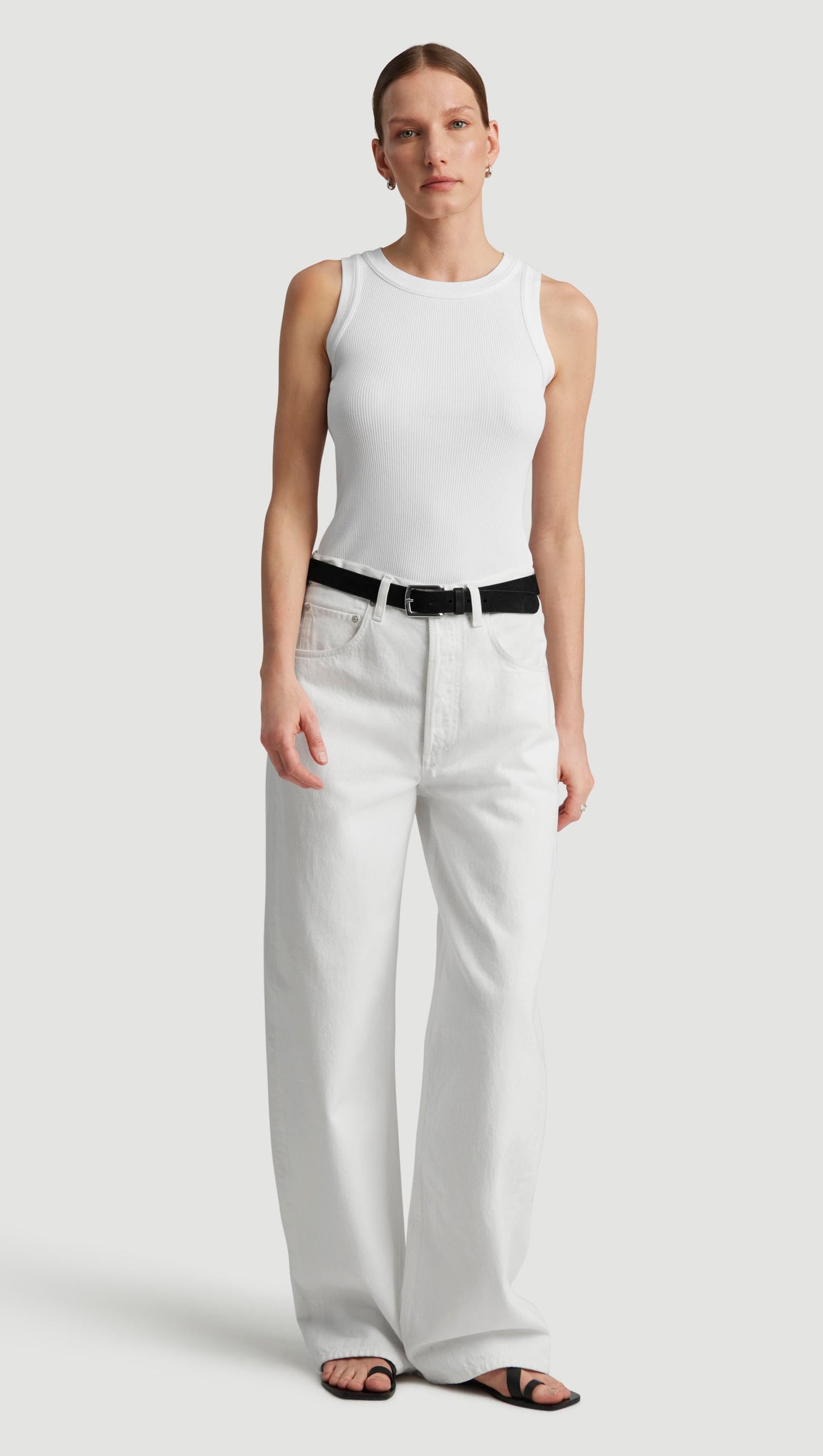 Ayla Baggy in Regenerative Cotton | Crescent