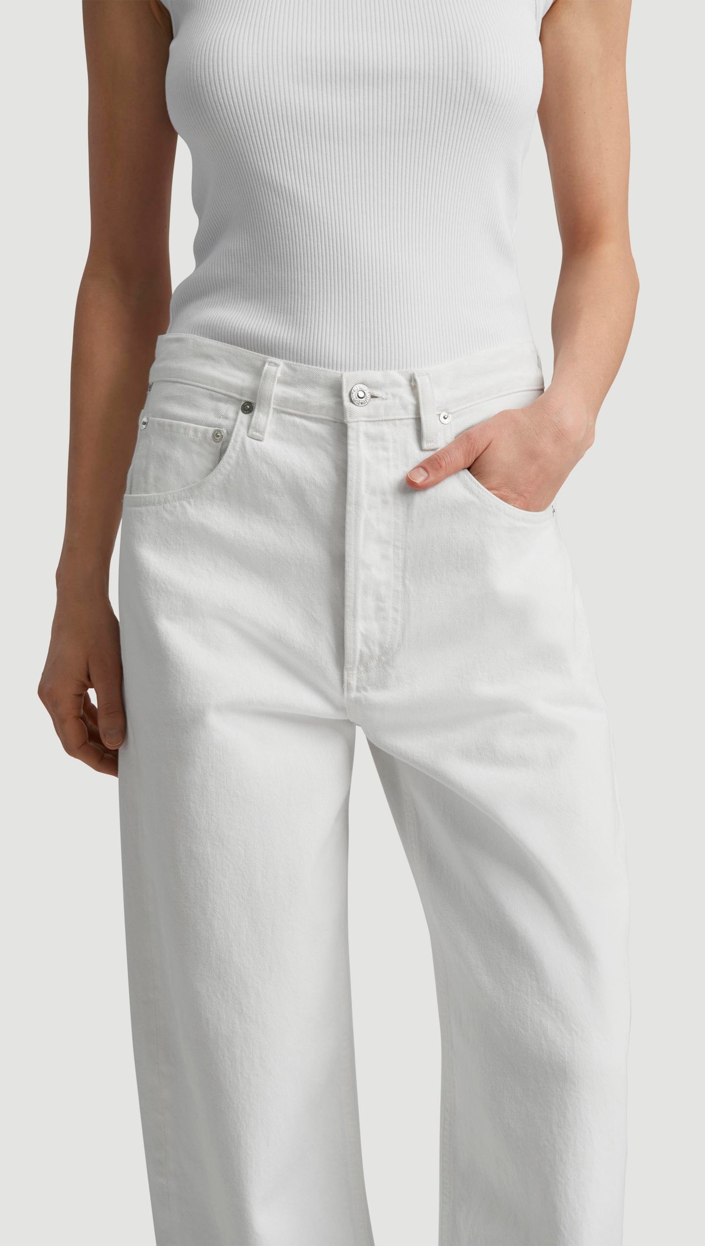 Ayla Baggy in Regenerative Cotton | Crescent