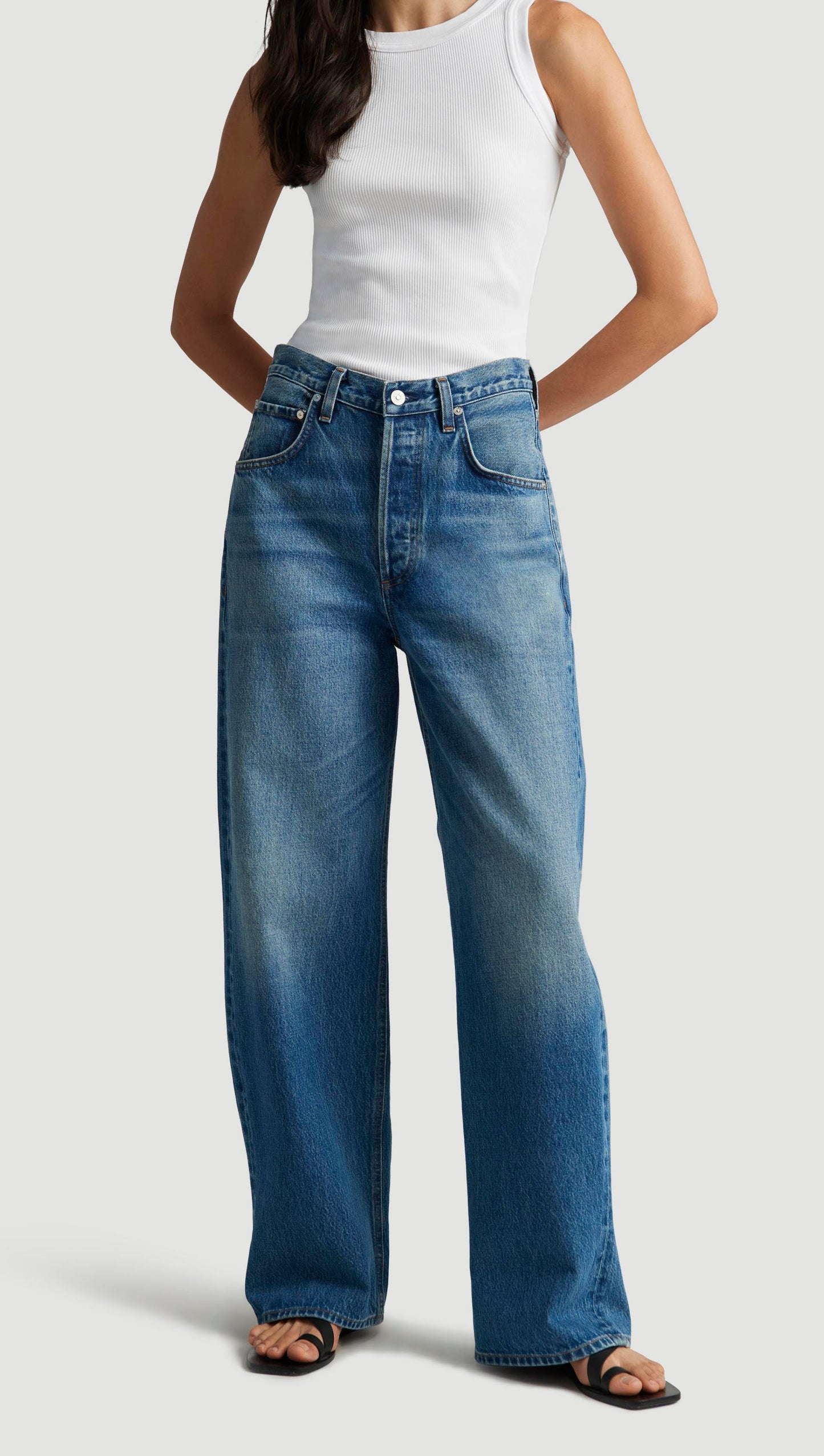 Ayla Baggy in Regenerative Cotton | Chaya