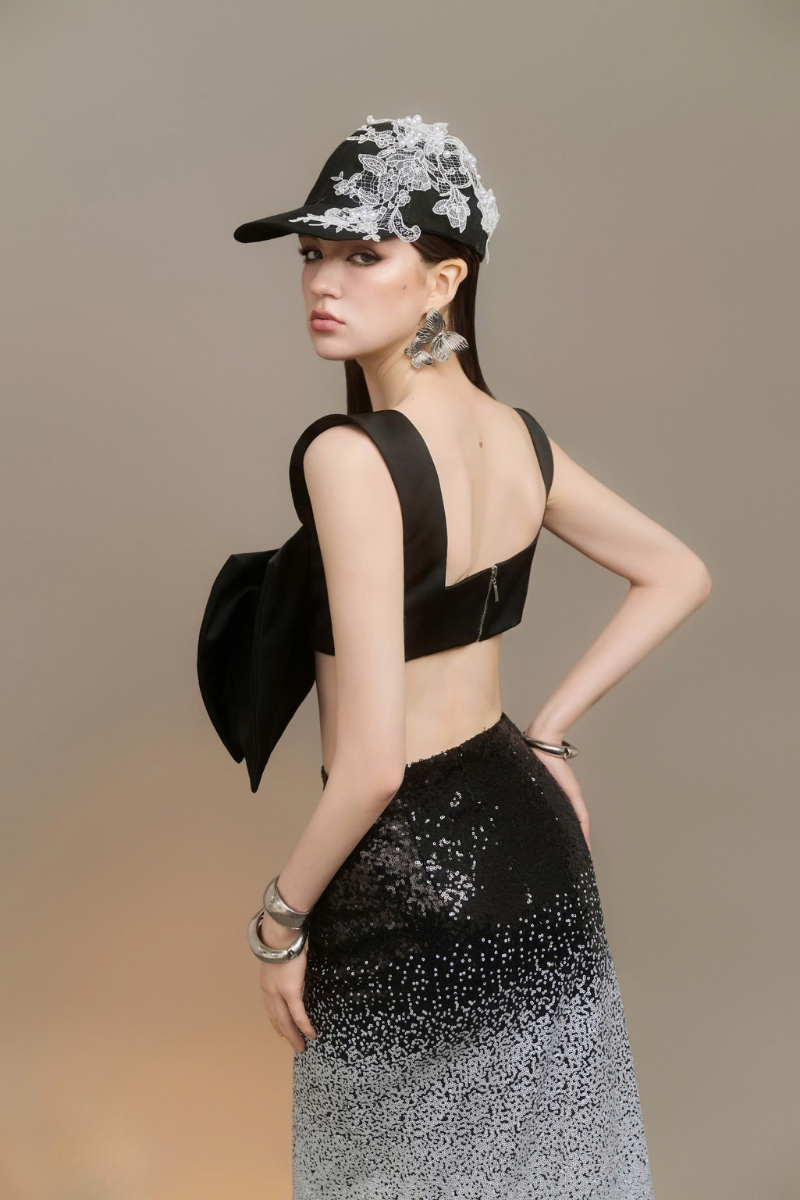 SHANNON MIDI SKIRT