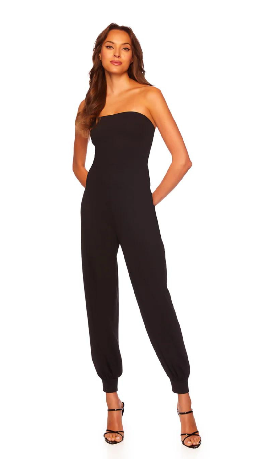 Strapless Jogger Jumpsuit
