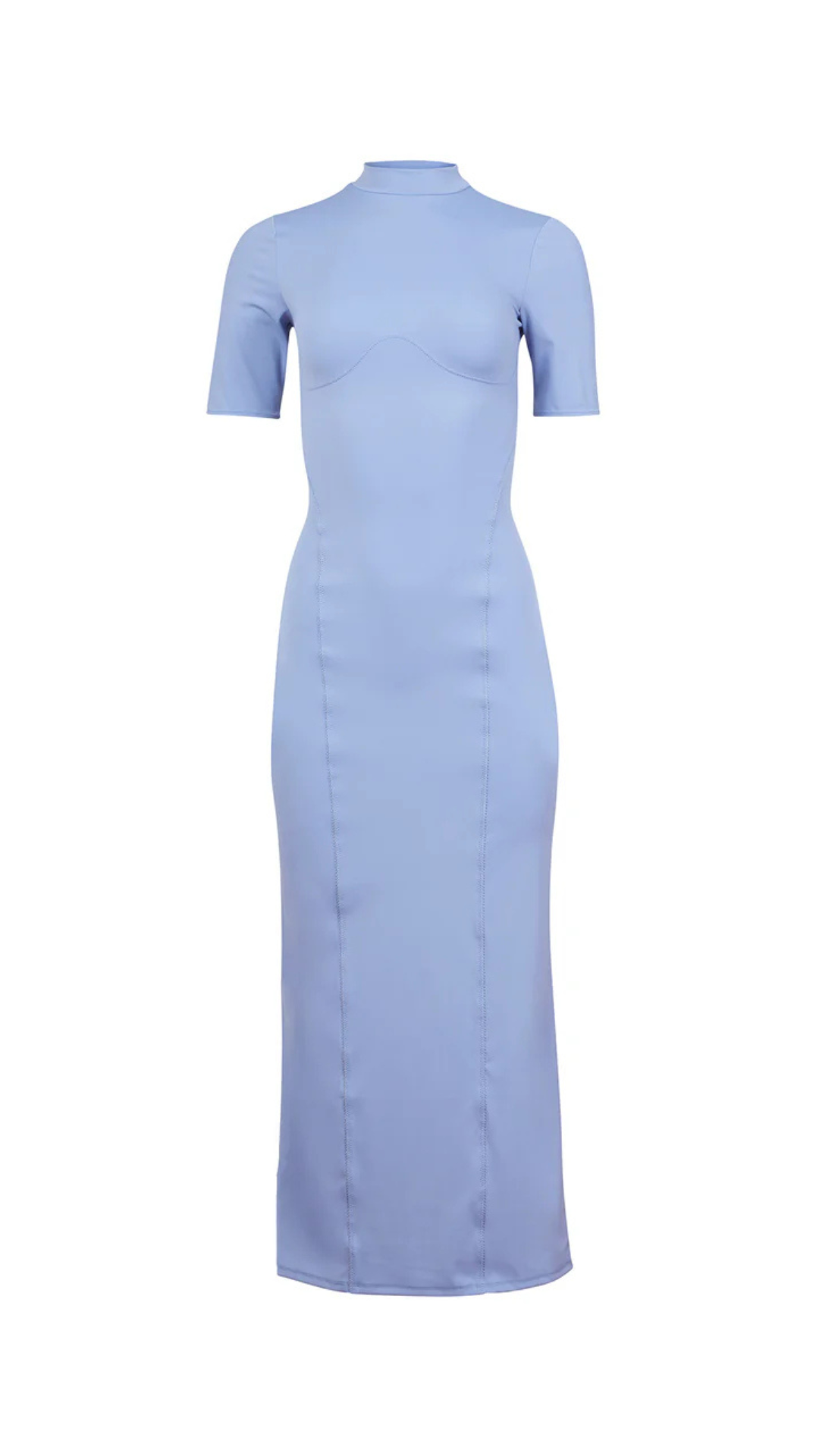 Jersey Mockneck Midi