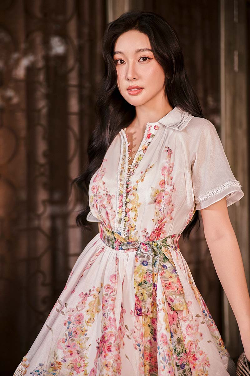 TROPICAL REVERIE MINI DRESS