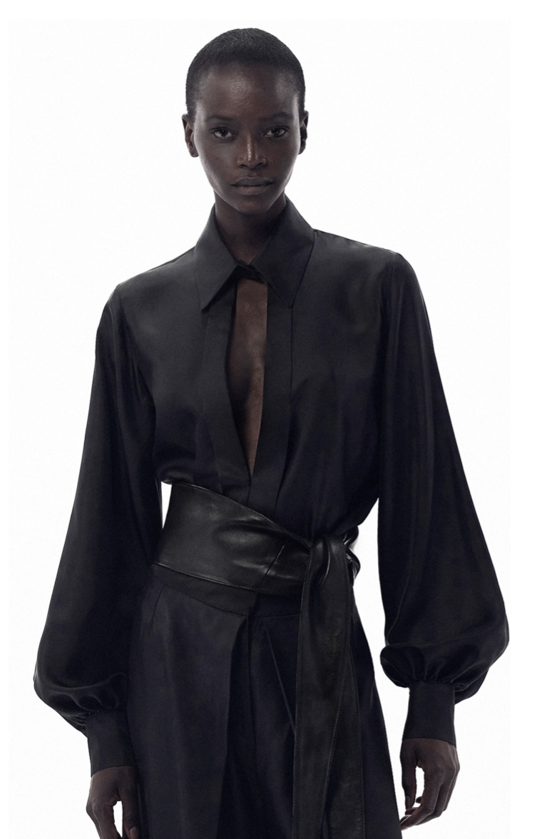 Oud Belt Leather Black