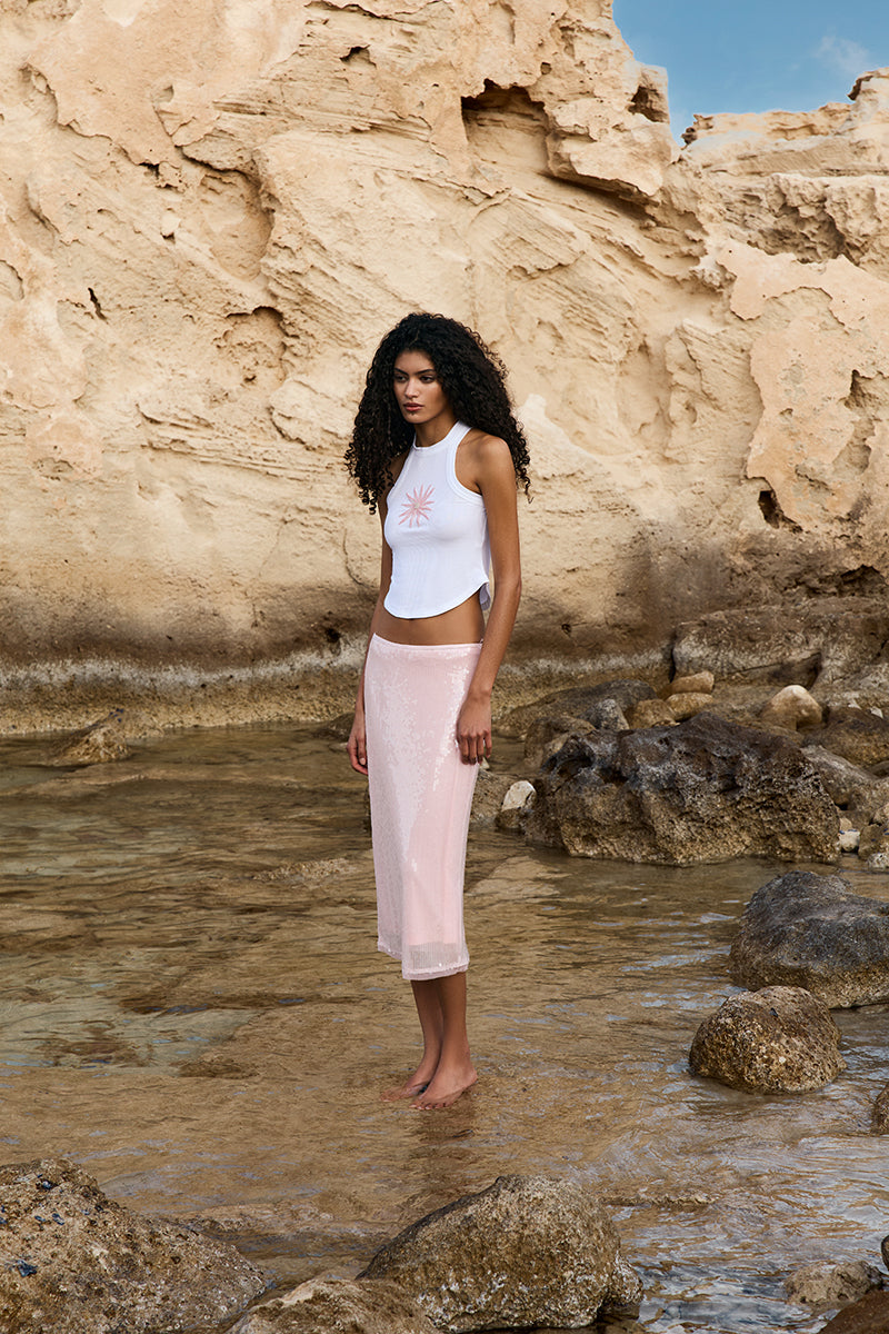THE SUNRISE SKIRT IN PINK