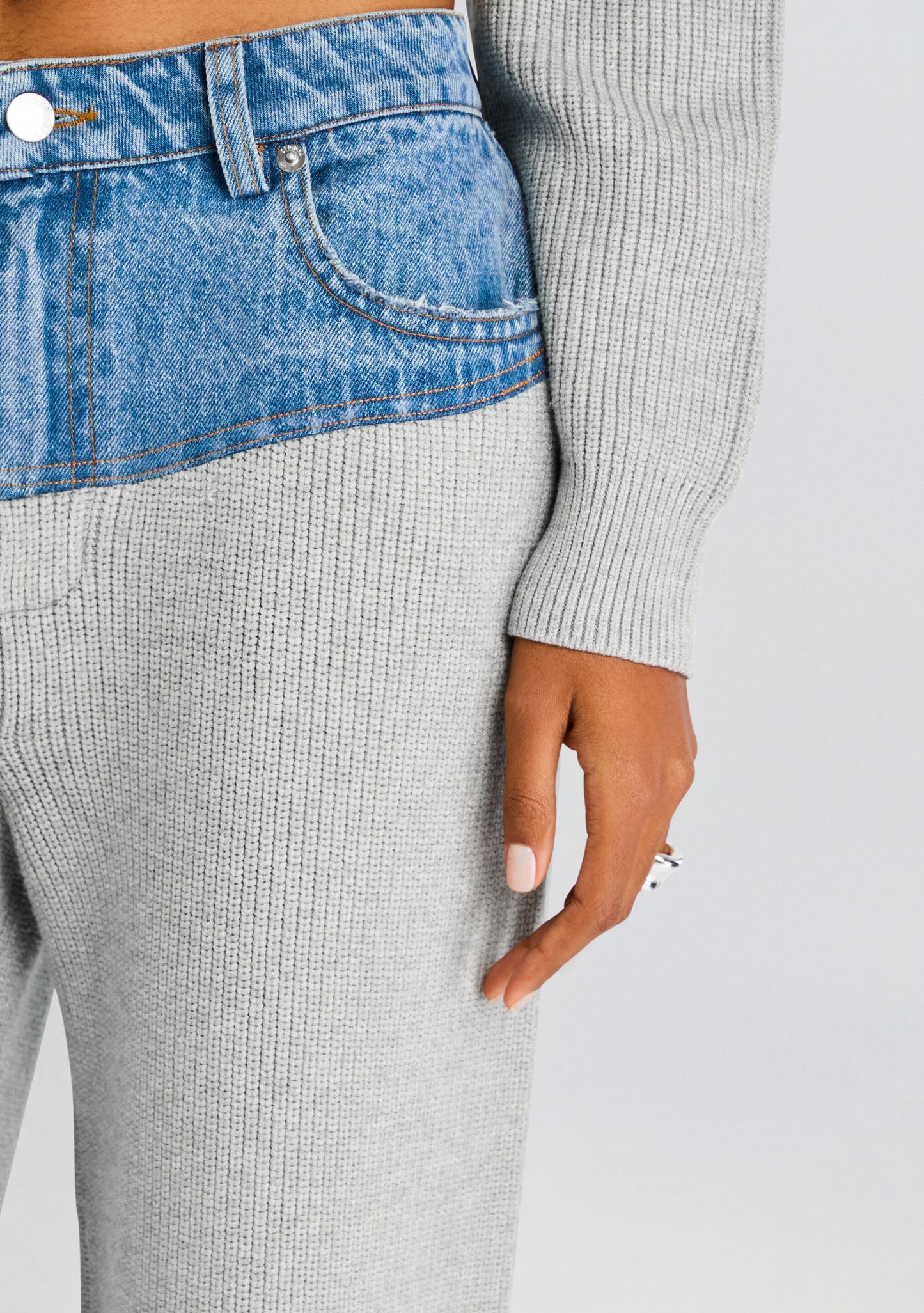 Chani Knit Denim Pant