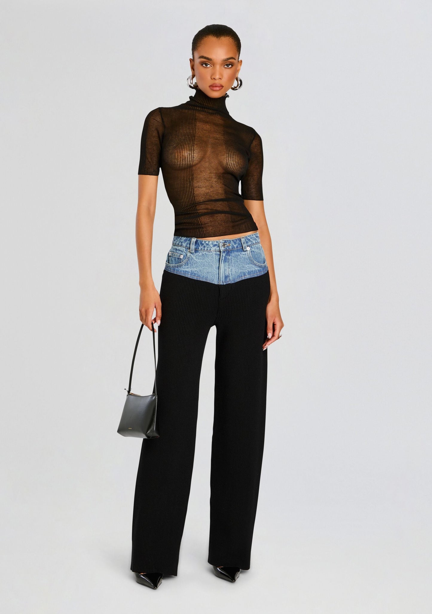 Chani Knit Denim Pant