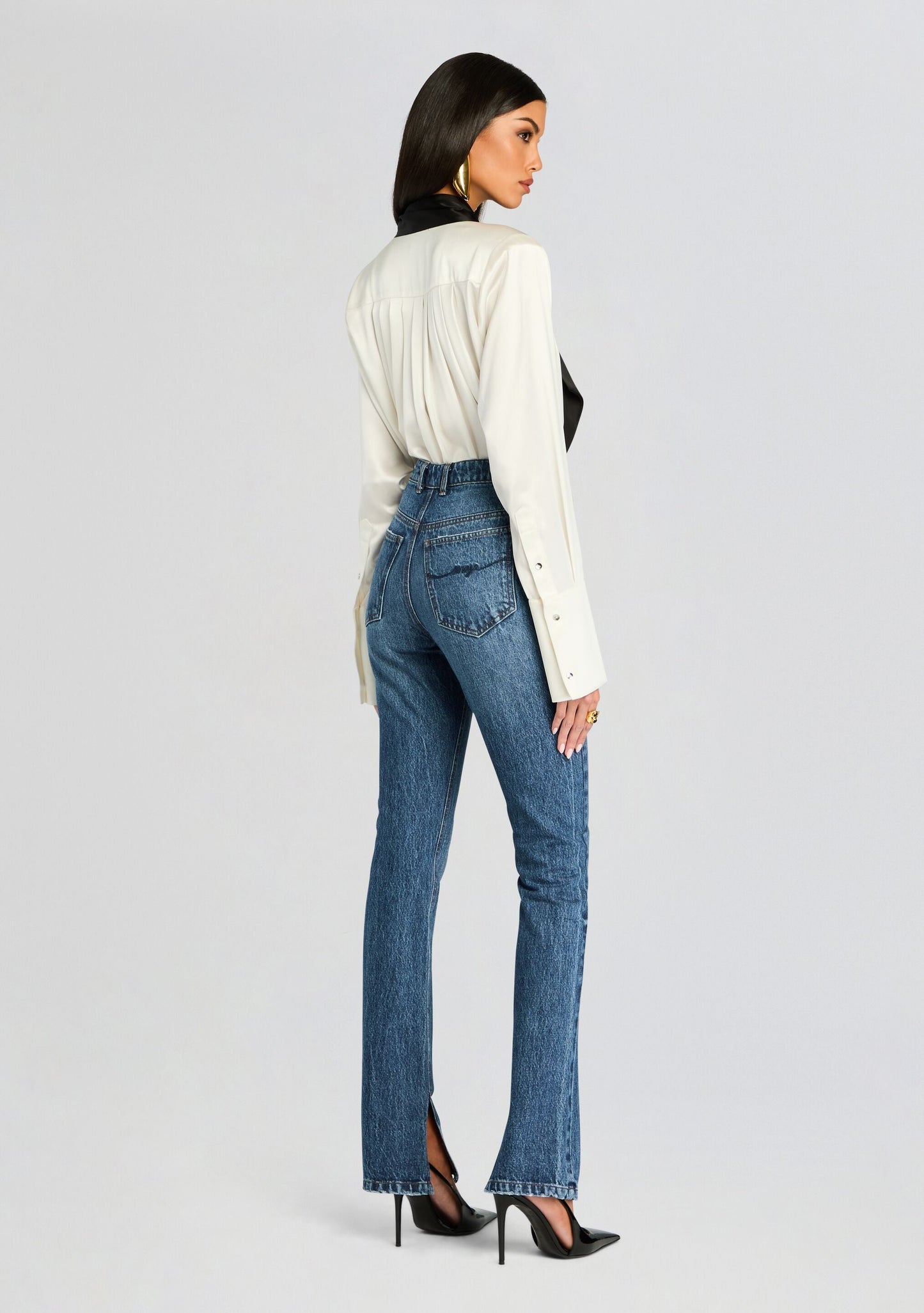 Lafayette Slim Straight Leg Jean
