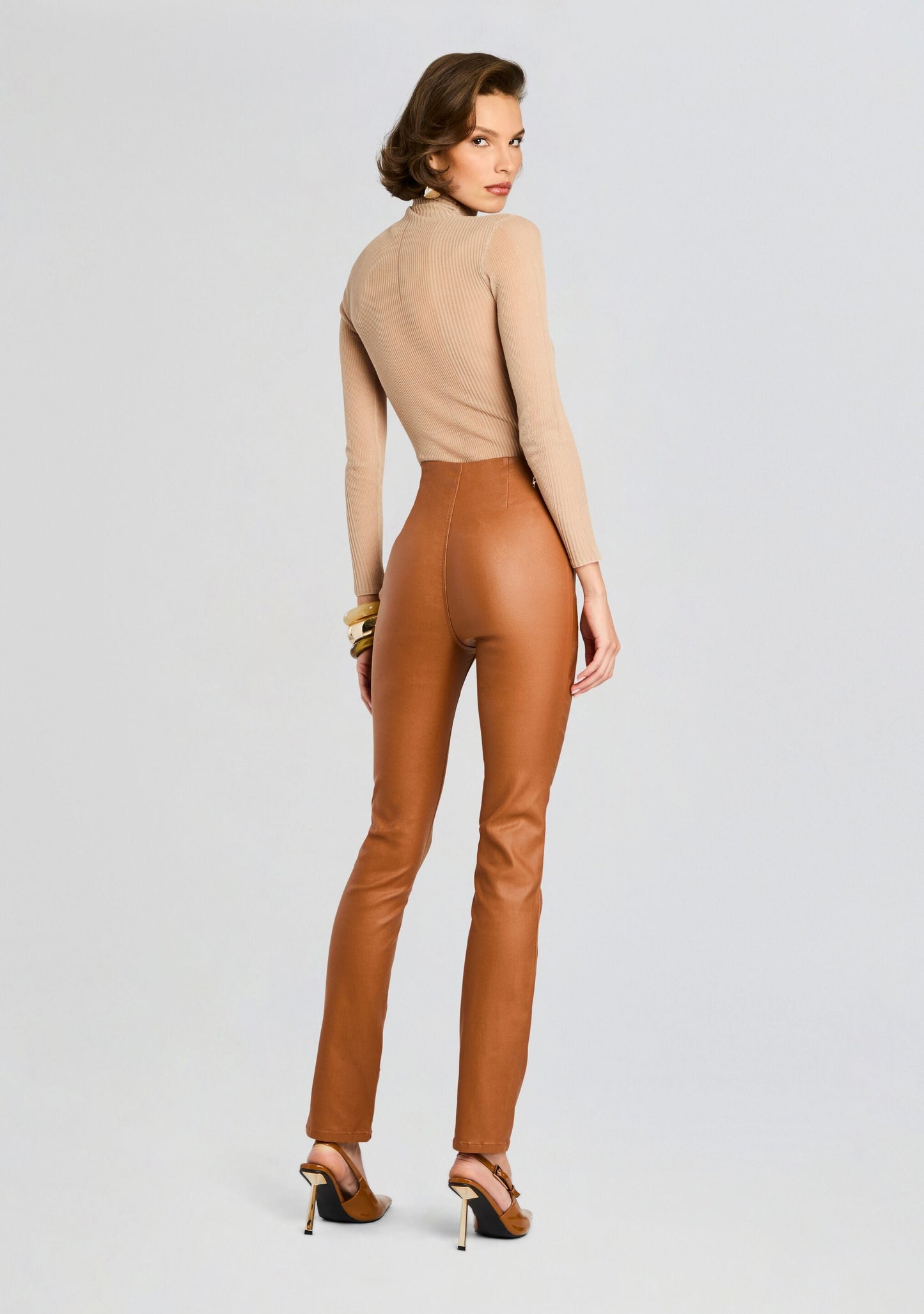 Xena Coated Denim Pant