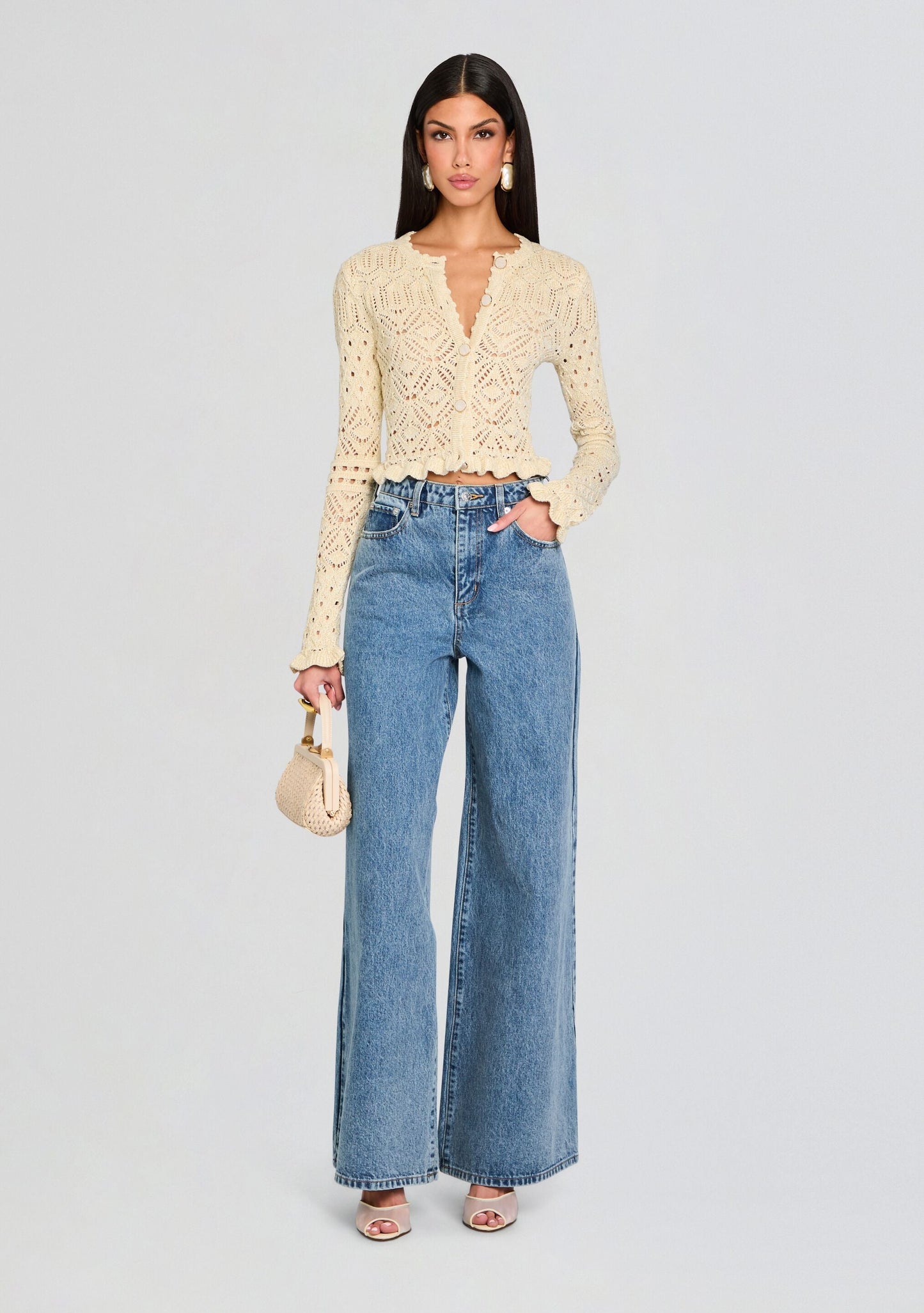 Lena Ultra Wide Leg Jean