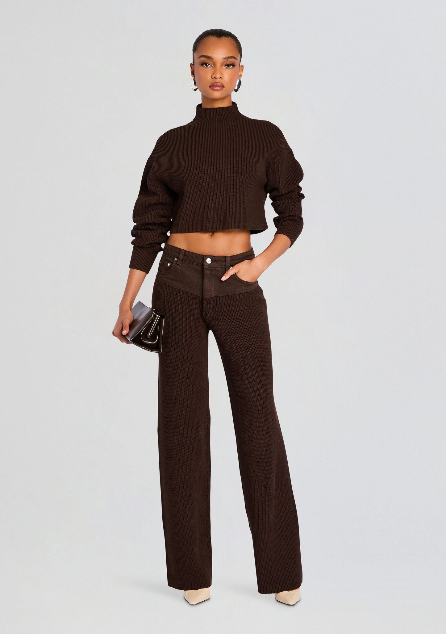 Chani Knit Denim Pant