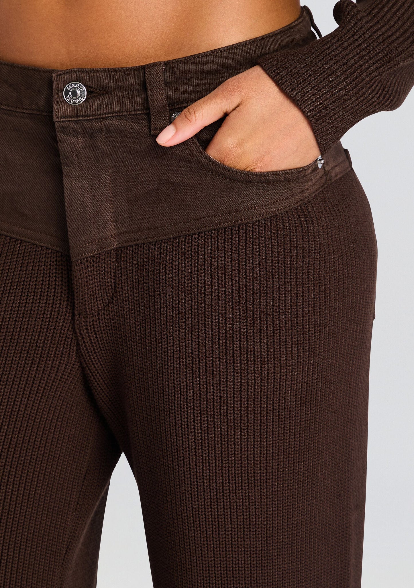 Chani Knit Denim Pant
