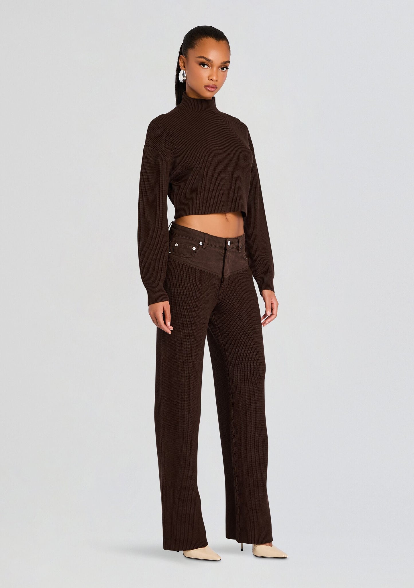 Chani Knit Denim Pant