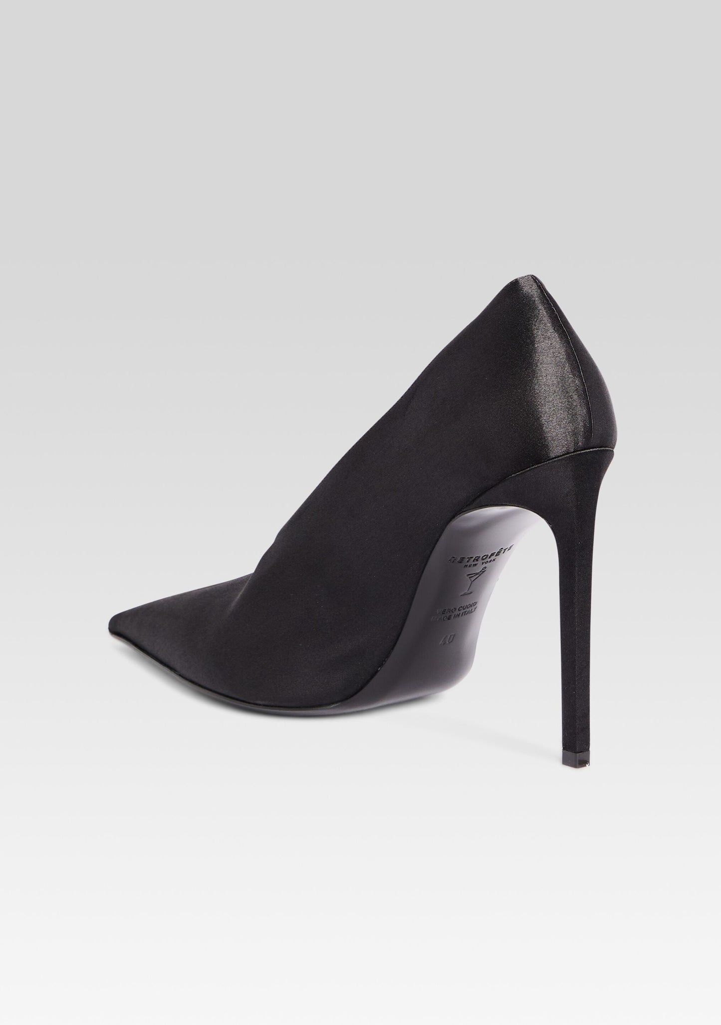 Mollie Satin Pump