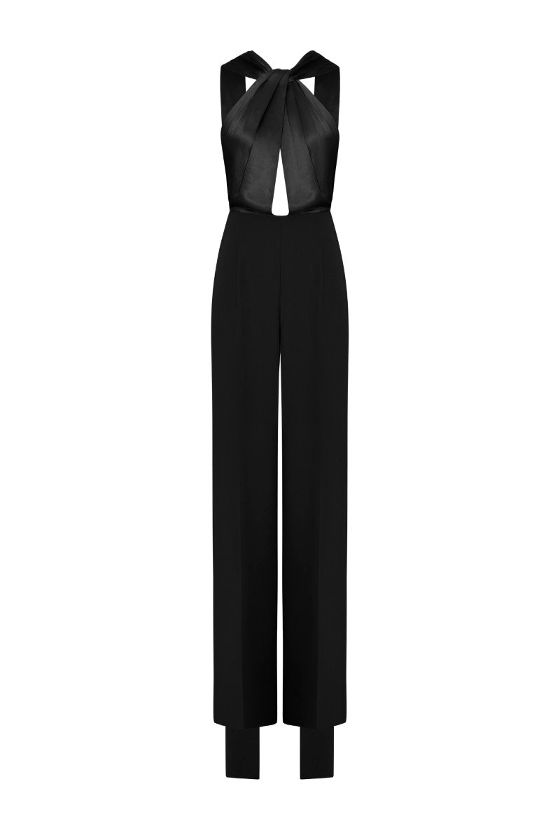 ELYSÉES JUMPSUIT IN BLACK