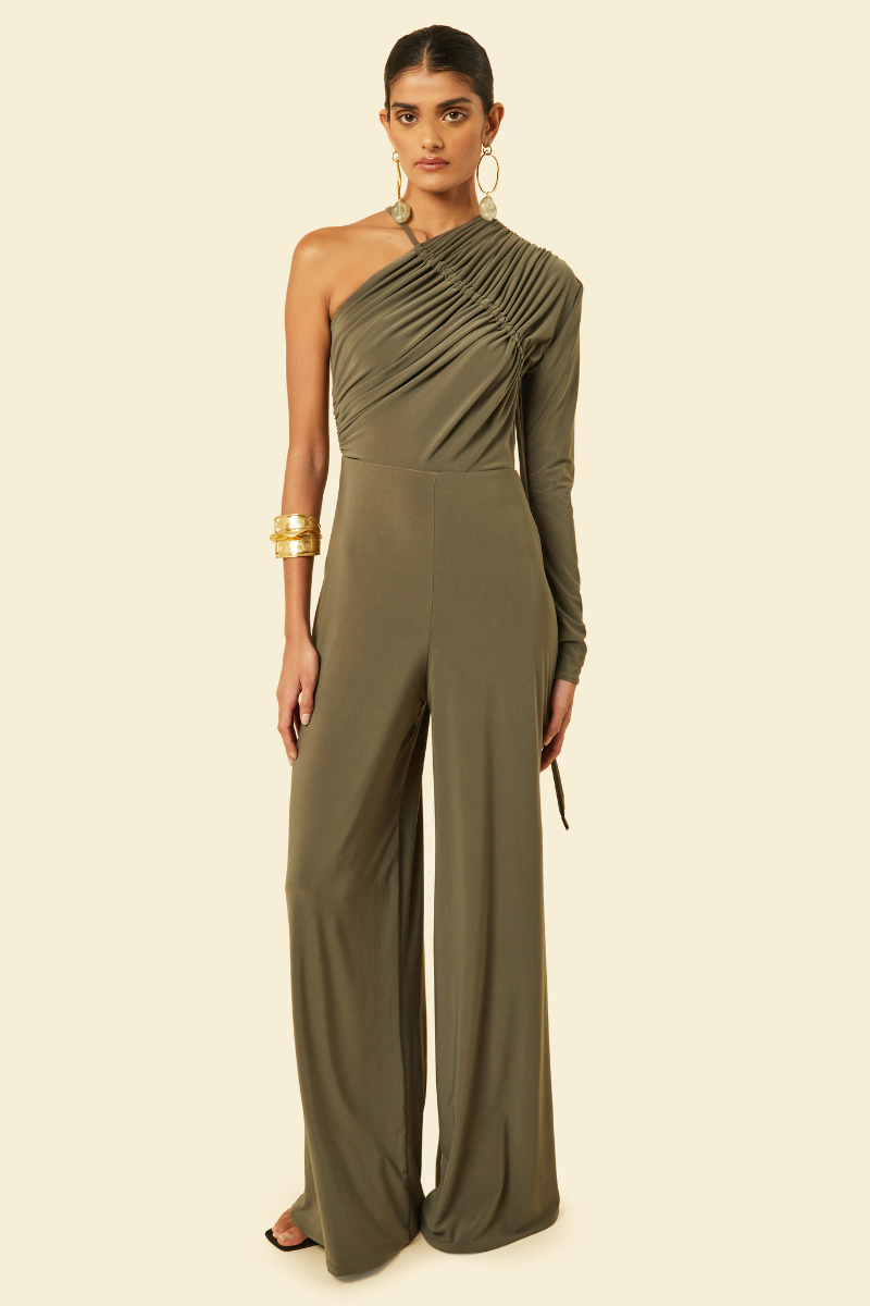IVY JUMPSUIT IN GREEN