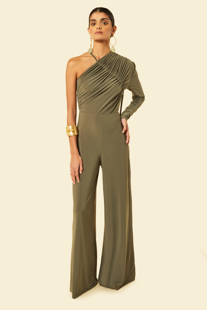 IVY JUMPSUIT IN GREEN