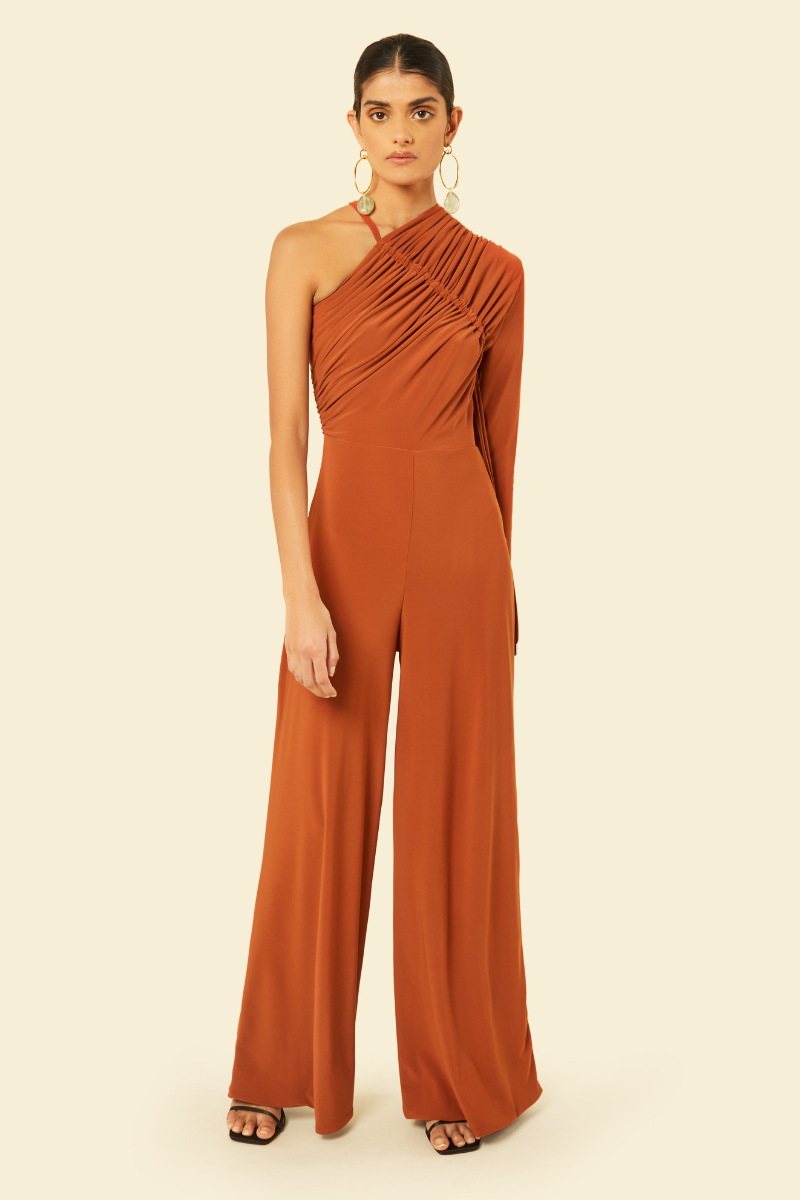 IVY JUMPSUIT IN ORANGE