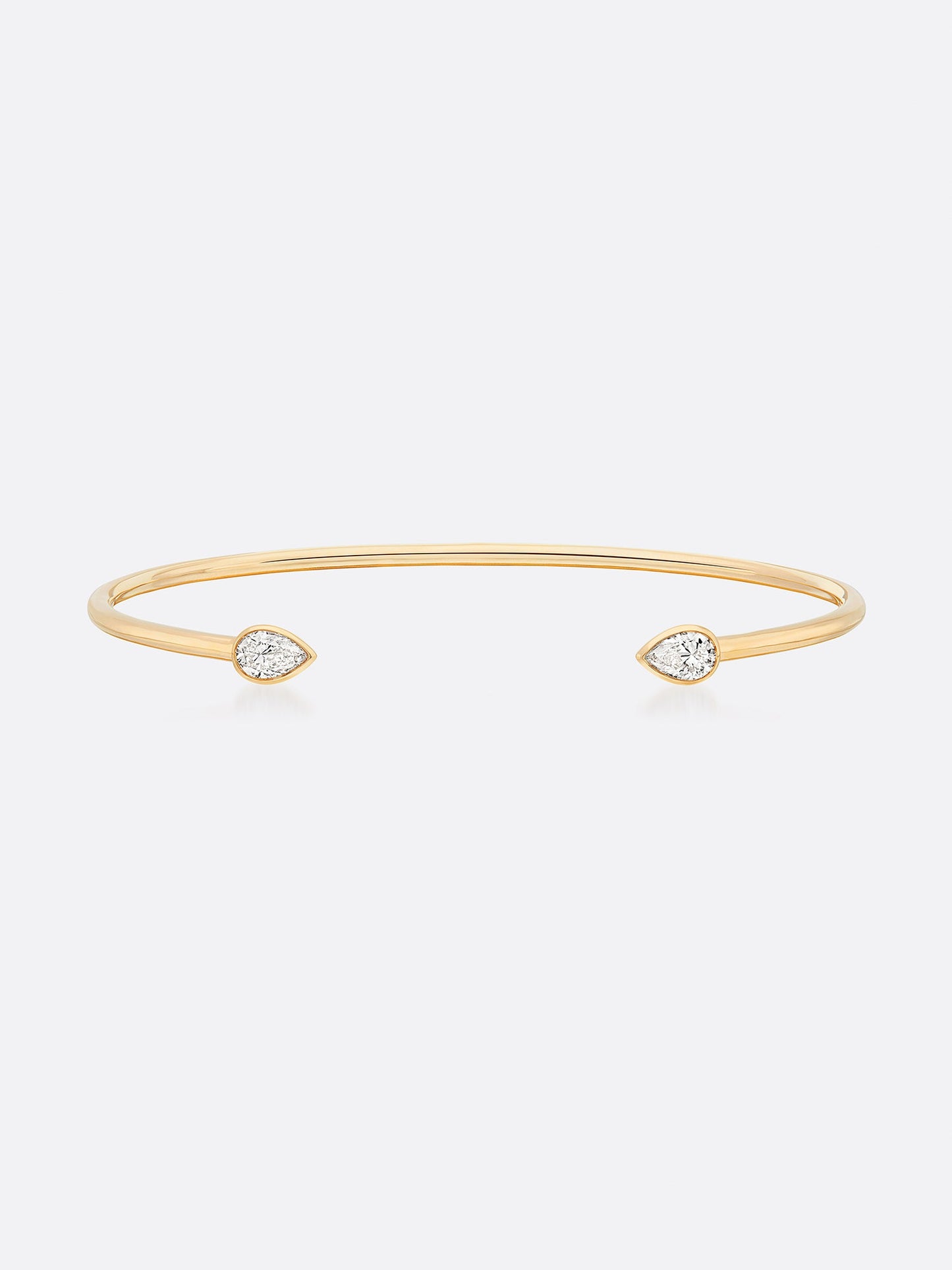 Romance Pear Diamond Droplet Bracelet