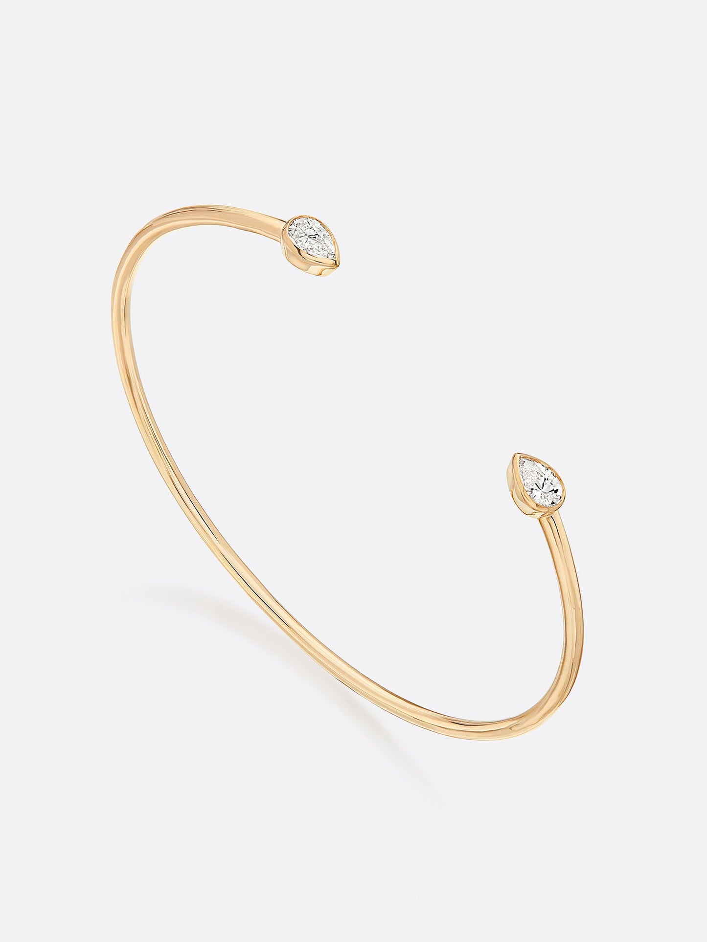 Romance Pear Diamond Droplet Bracelet