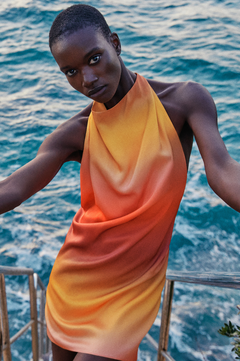 SOFIA MINI DRESS SUNSHINE IN MULTICOLOR