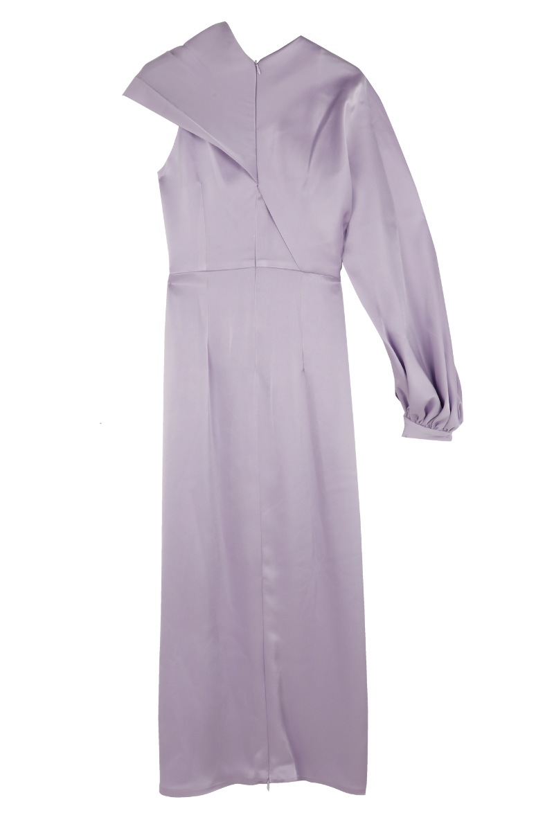 TAHITI MIDI DRESS IN VIOLET