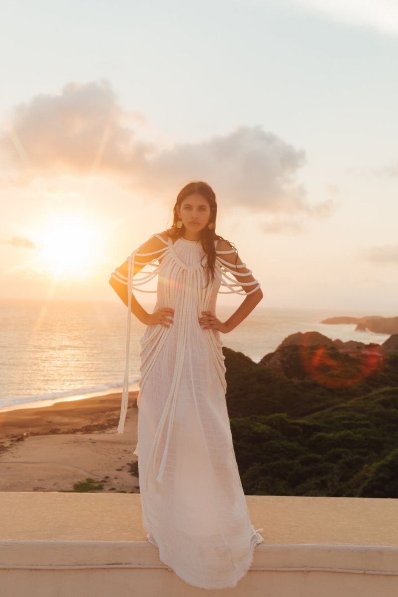 VERRA GOWN IN NUDE