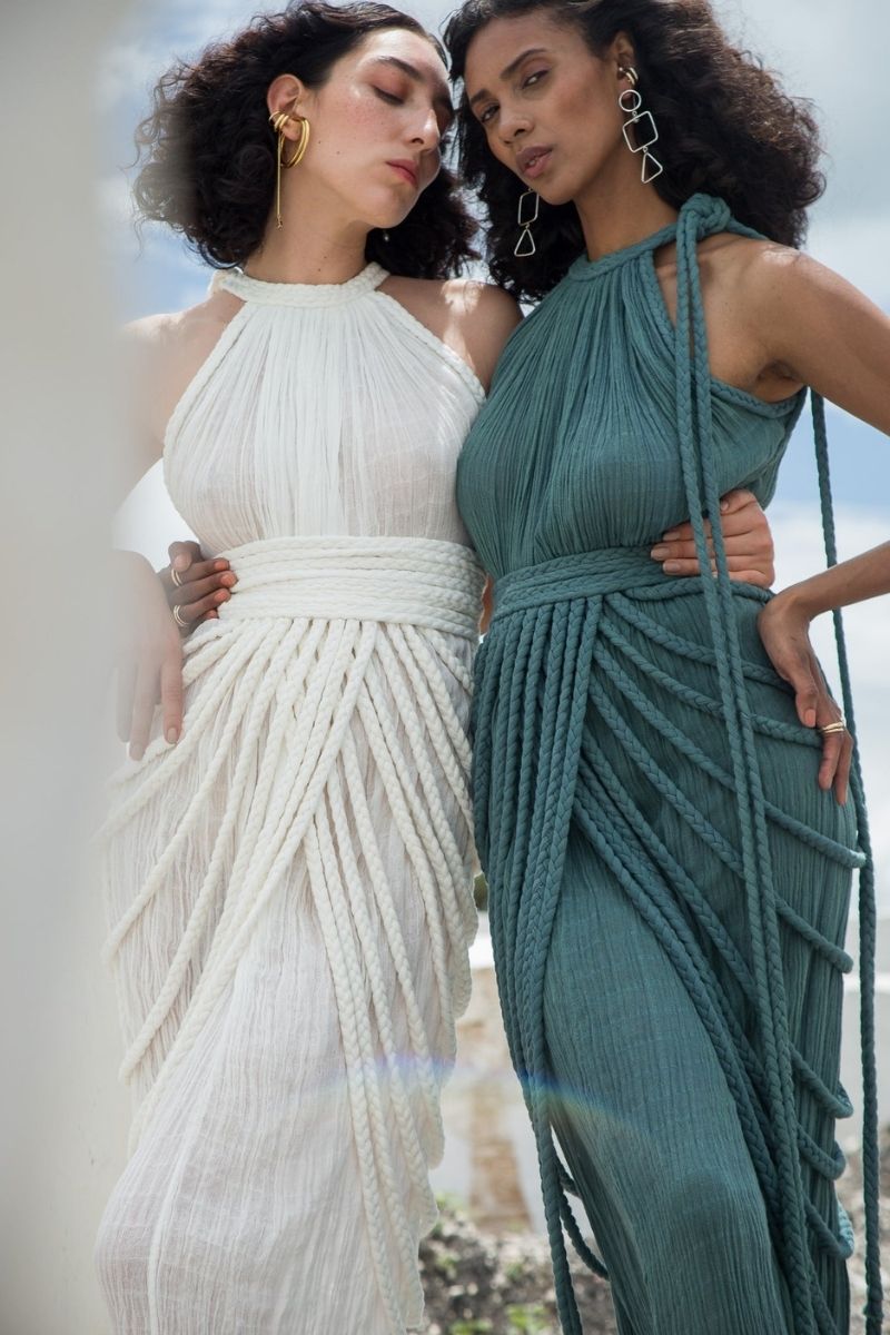 VERRA GOWN IN NUDE
