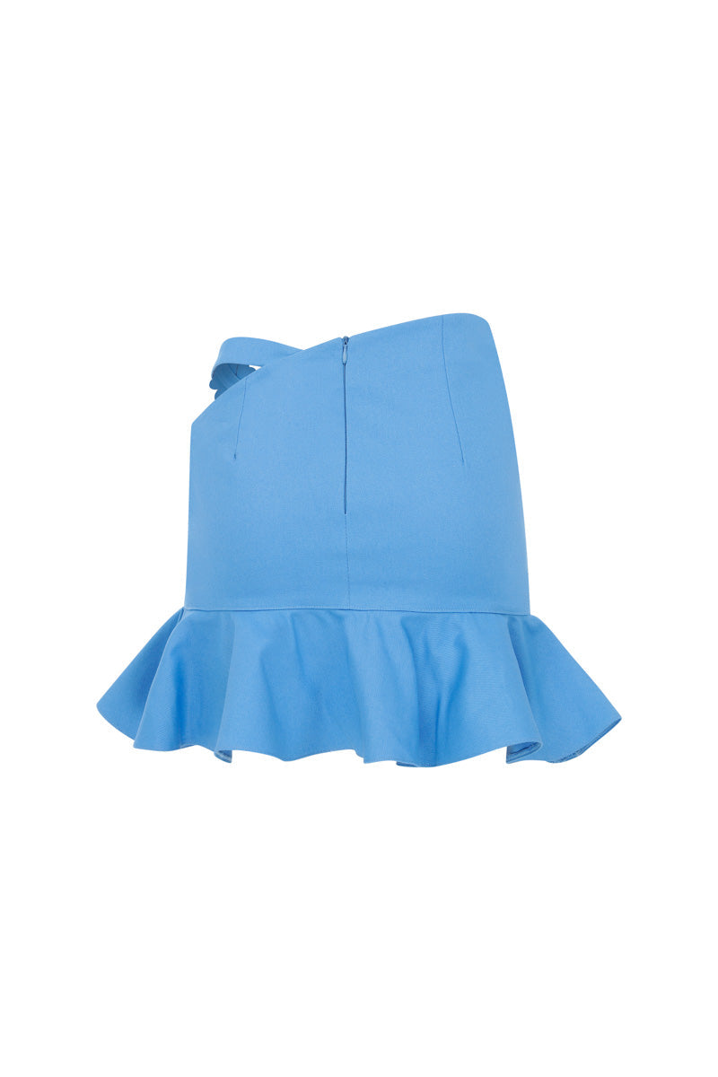 BLUE WATER LILY SKIRT