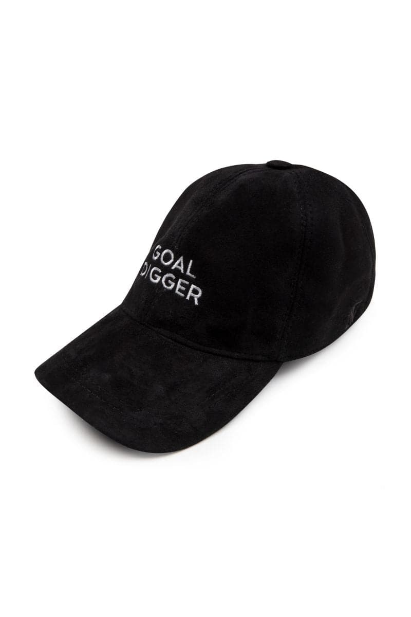 GOAL DIGGER BLACK UPCYCLED HAT