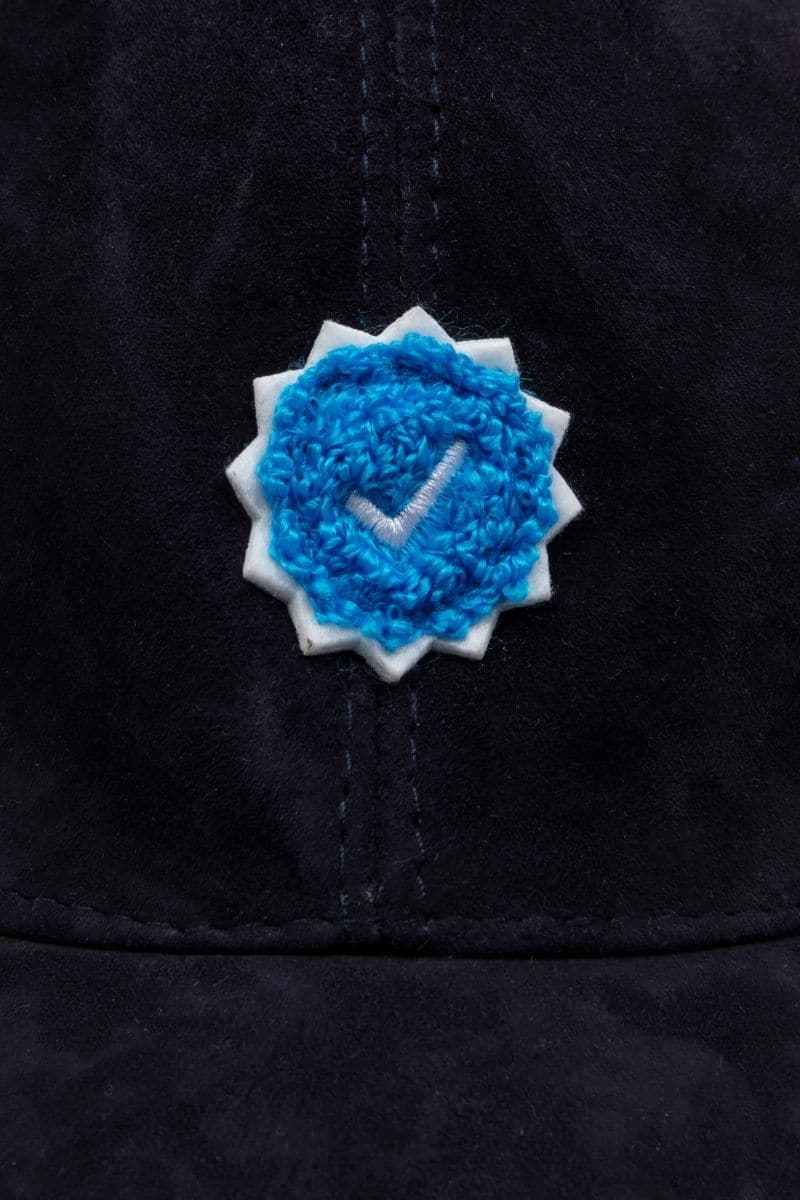 VERIFIED BLACK UPCYCLED HAT