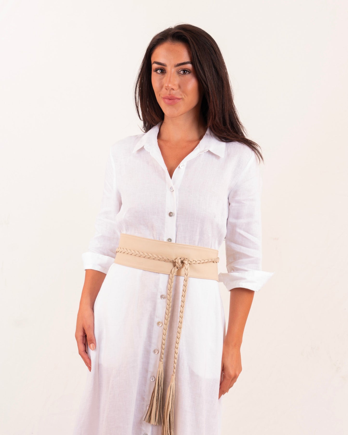 Linen belt