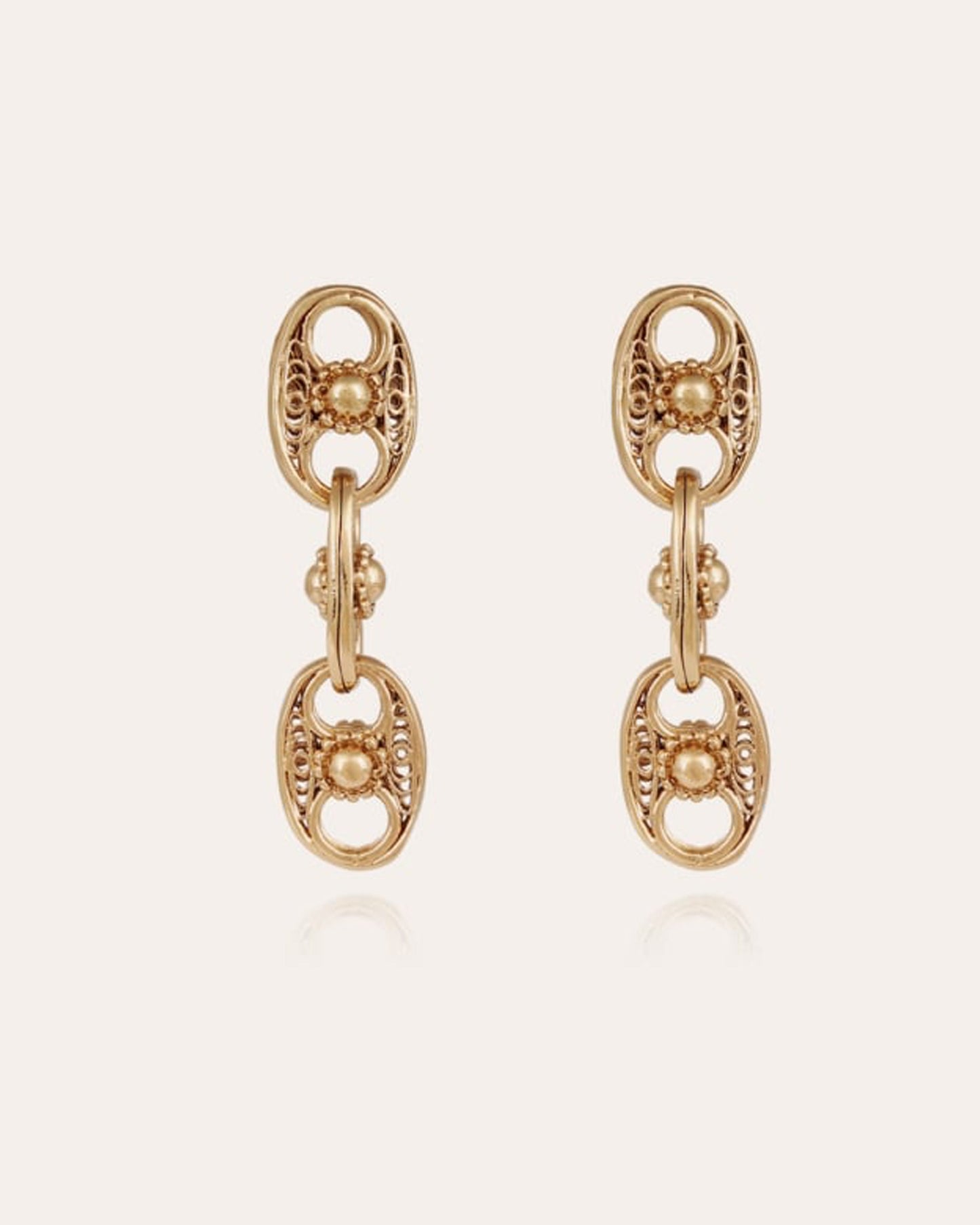 Gas Bijoux Carthage Earrings Gold