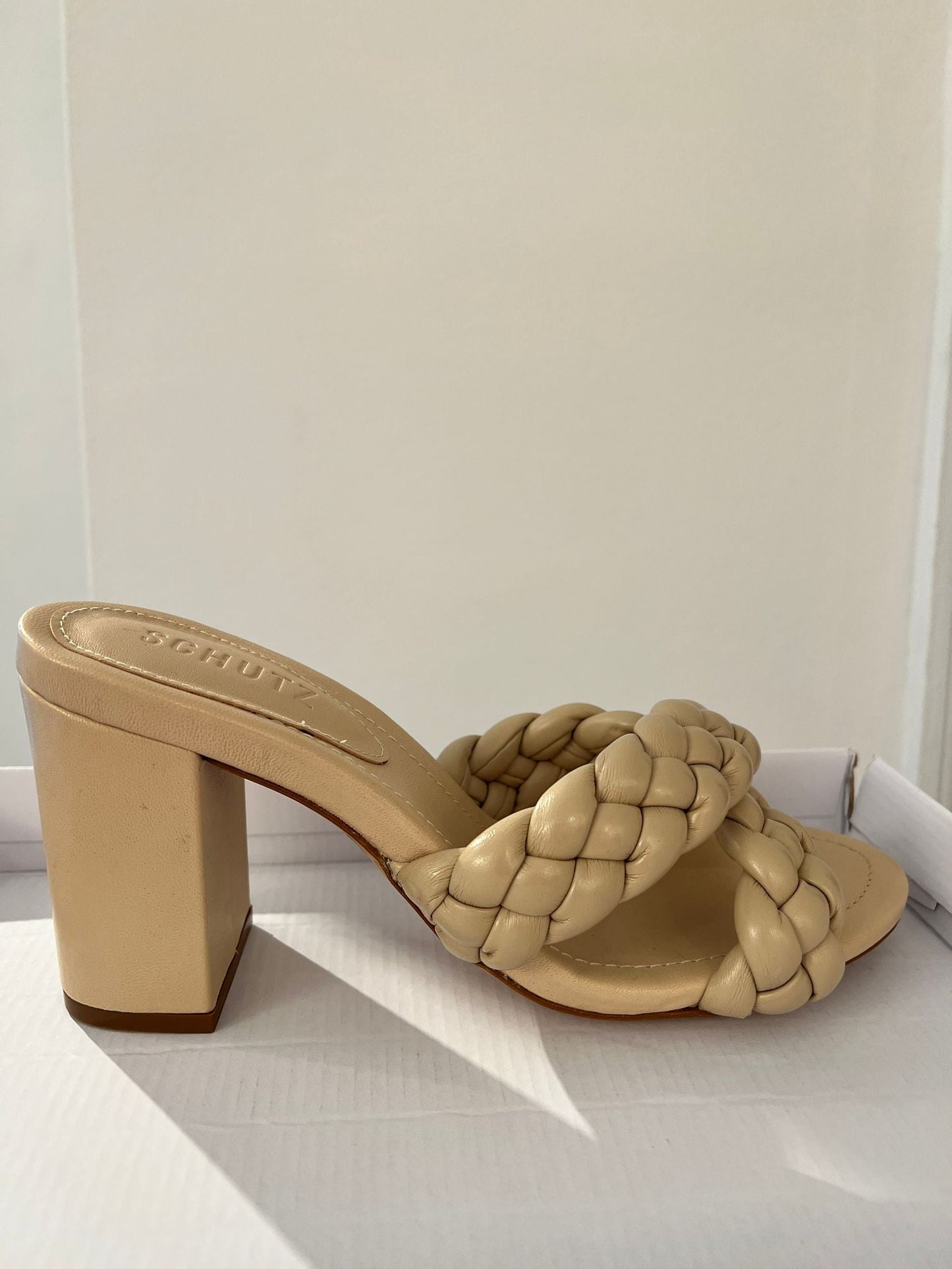 Schutz Cicely Block Sandal