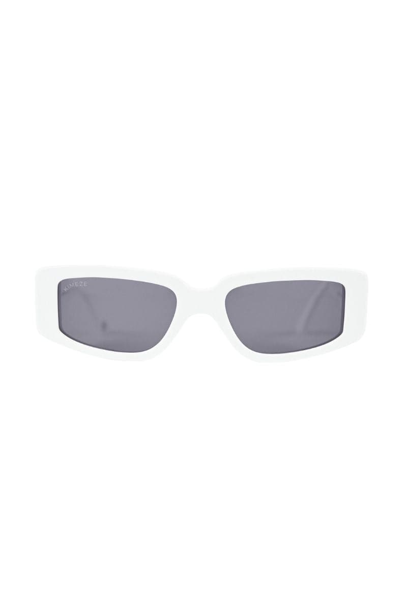 WHITE CONCEPT 2 SQUARE CATEYE SUNGLASSES