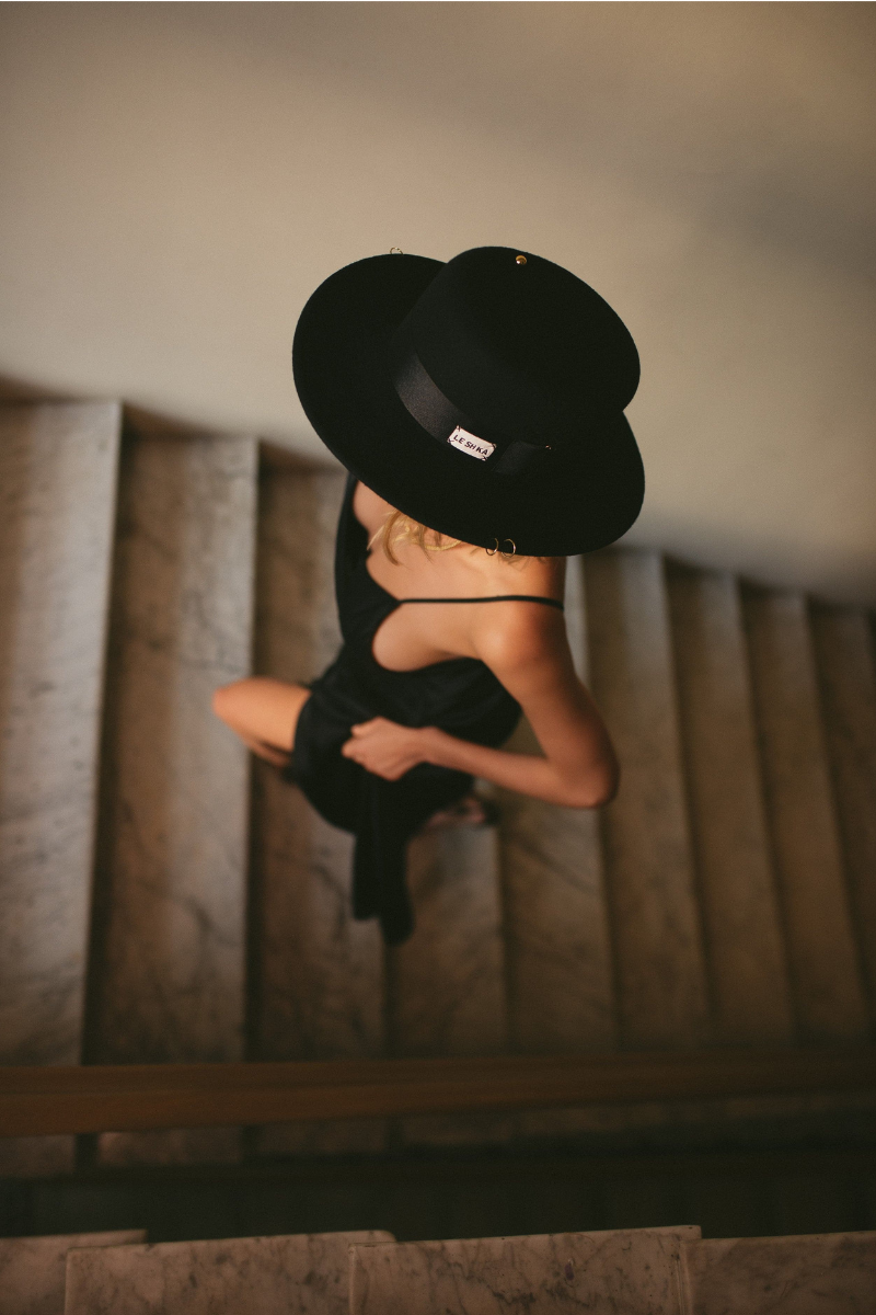GOLD CANOTIER HAT