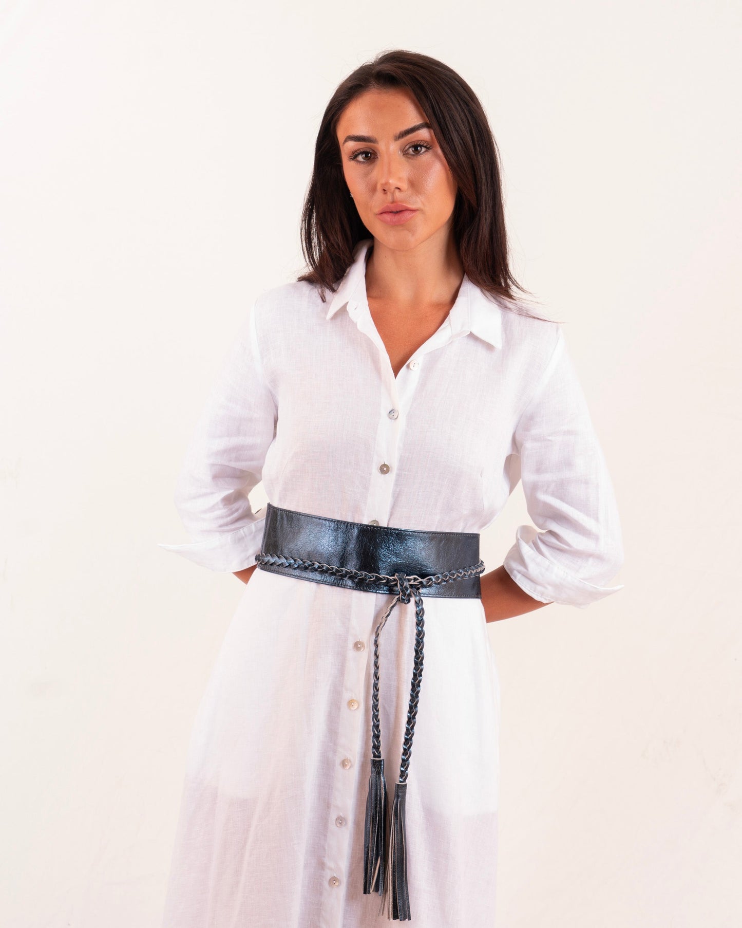 Linen belt