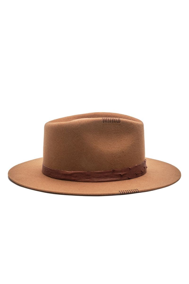 BOWIE BROWN FEDORA HAT