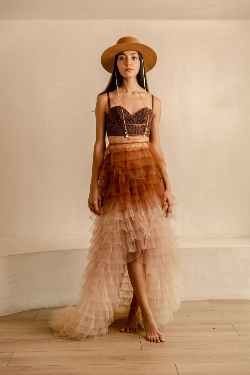 CAMILE BROWN CORDOBES FELT HAT