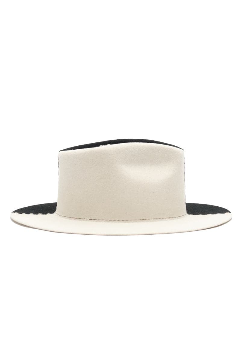 CARTER TWO-TONE FEDORA HAT