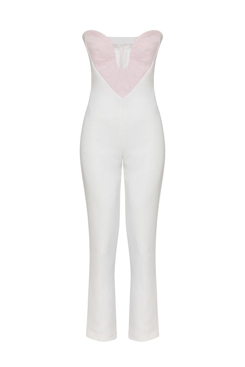 DORIS OFF-WHITE JUMPSUIT