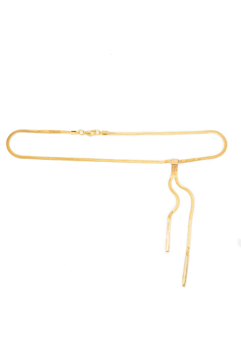 VENUS GOLD THIN BELT