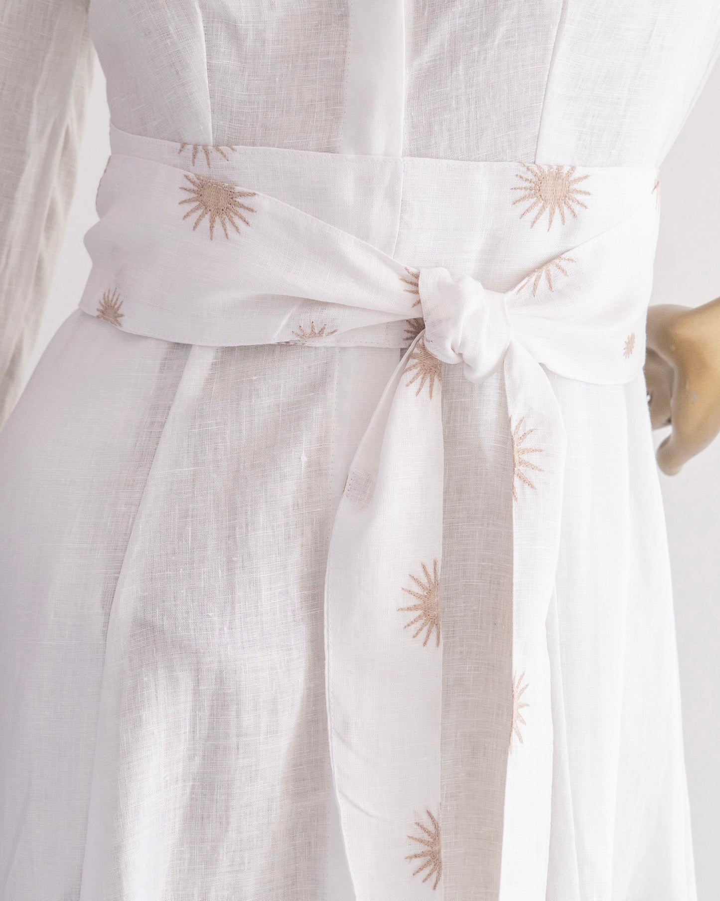 Linen belt