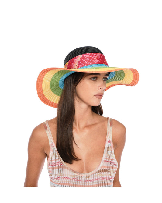 Missoni Straw Hat Multicolor